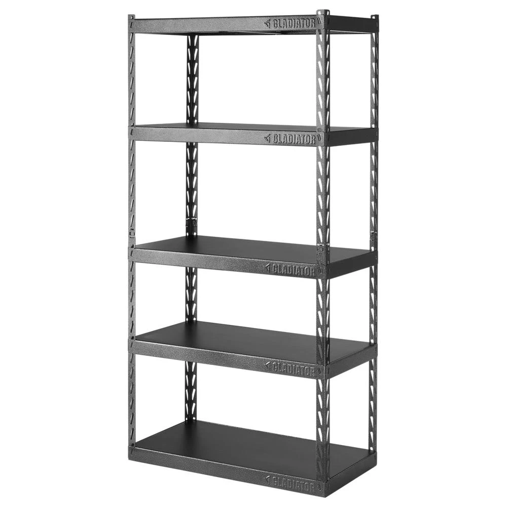 36" Wide EZ Connect Rack with Five 18" Deep Shelves GARK365TGG