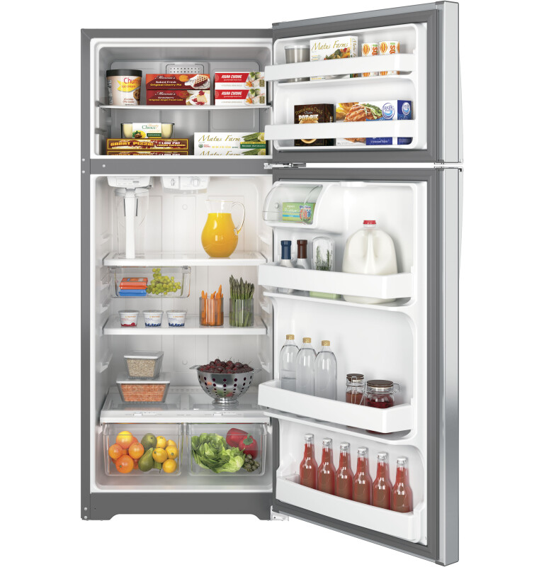 17.5 Cu. Ft. Top-Freezer Refrigerator with Autofill Pitcher GAS18PSJSS