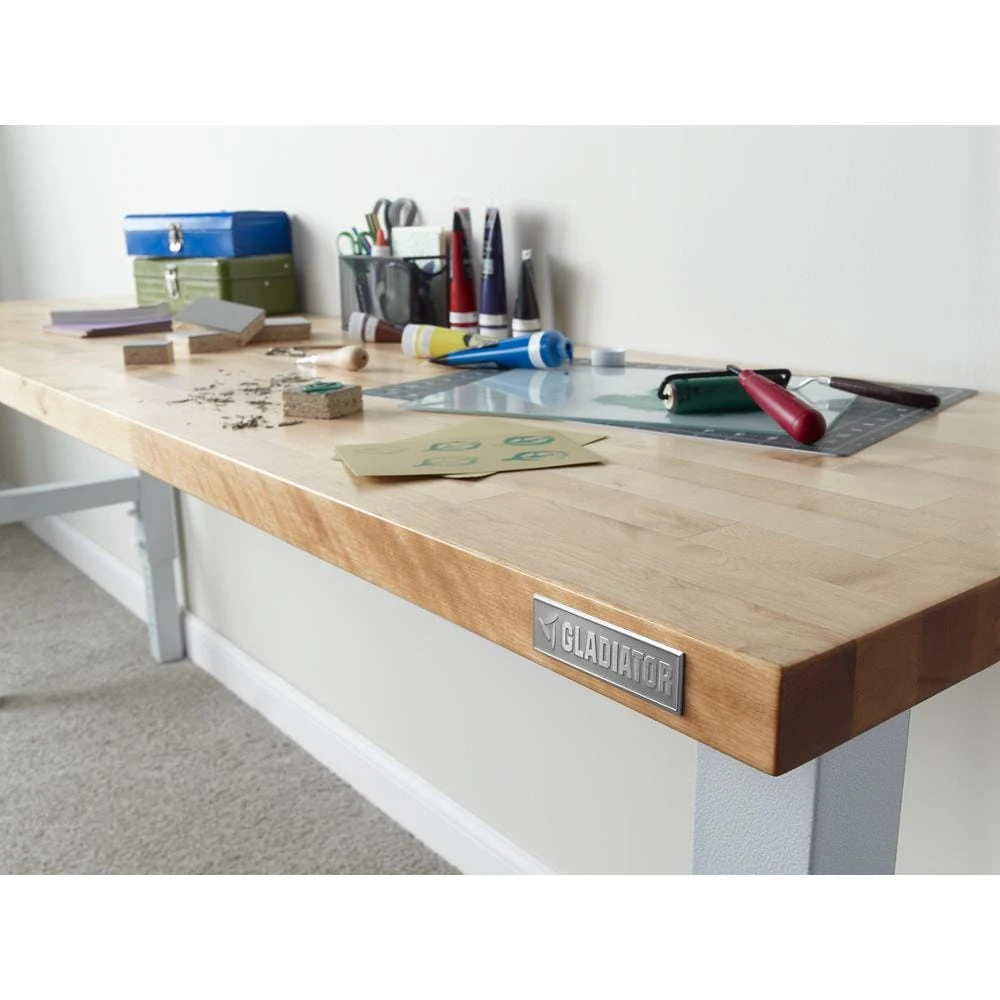 4' Adjustable Height Hardwood Workbench GAWB04HWEG