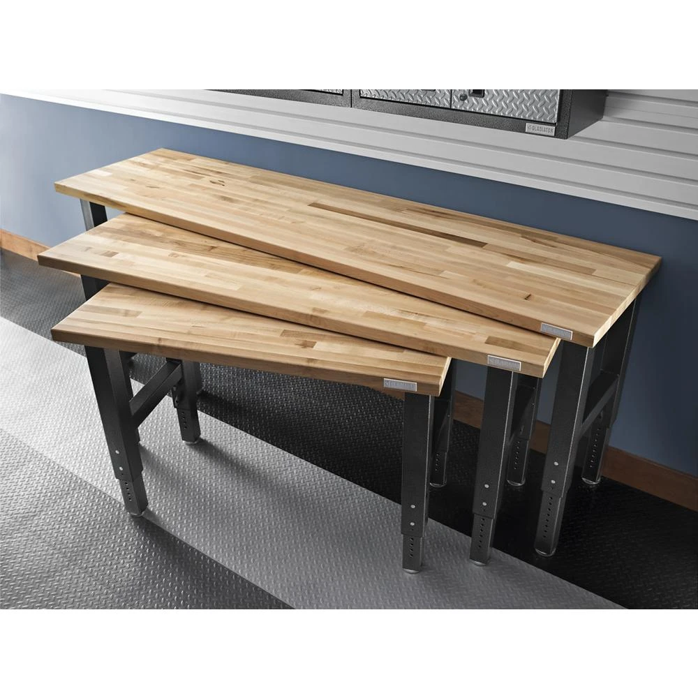 4' Adjustable Height Hardwood Workbench GAWB04HWEG