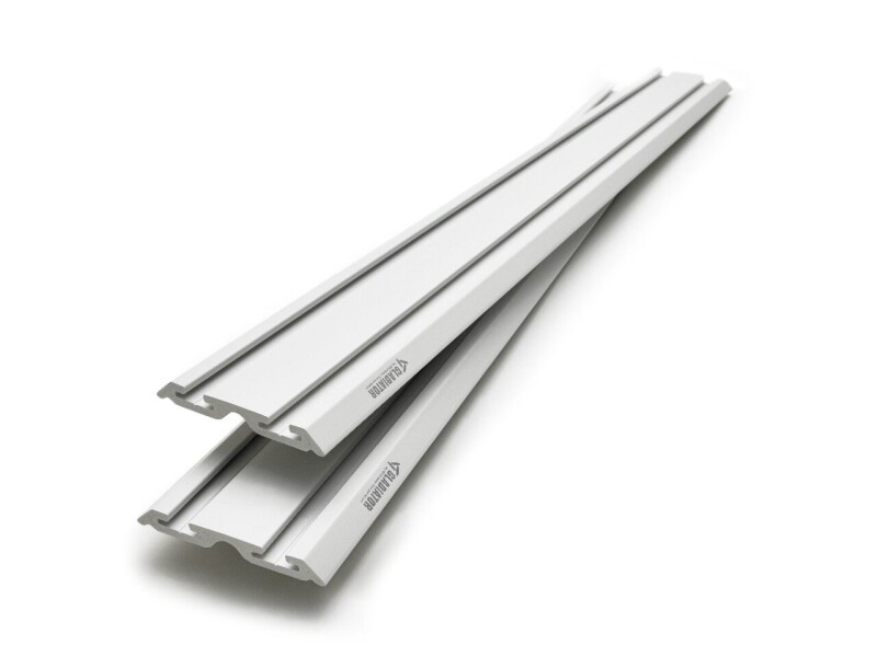 Gladiator 4" Wide GearTrack® Channels (2-Pack) Light Gray GAWC042PZY Picture 1