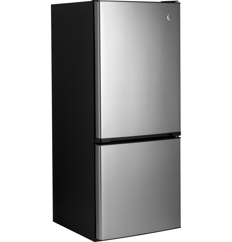 10.5 Cu. Ft. Bottom-Freezer Refrigerator GBE10ESJSB, product image 3 of 9
