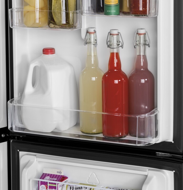 10.5 Cu. Ft. Bottom-Freezer Refrigerator GBE10ESJSB, product image 4 of 9