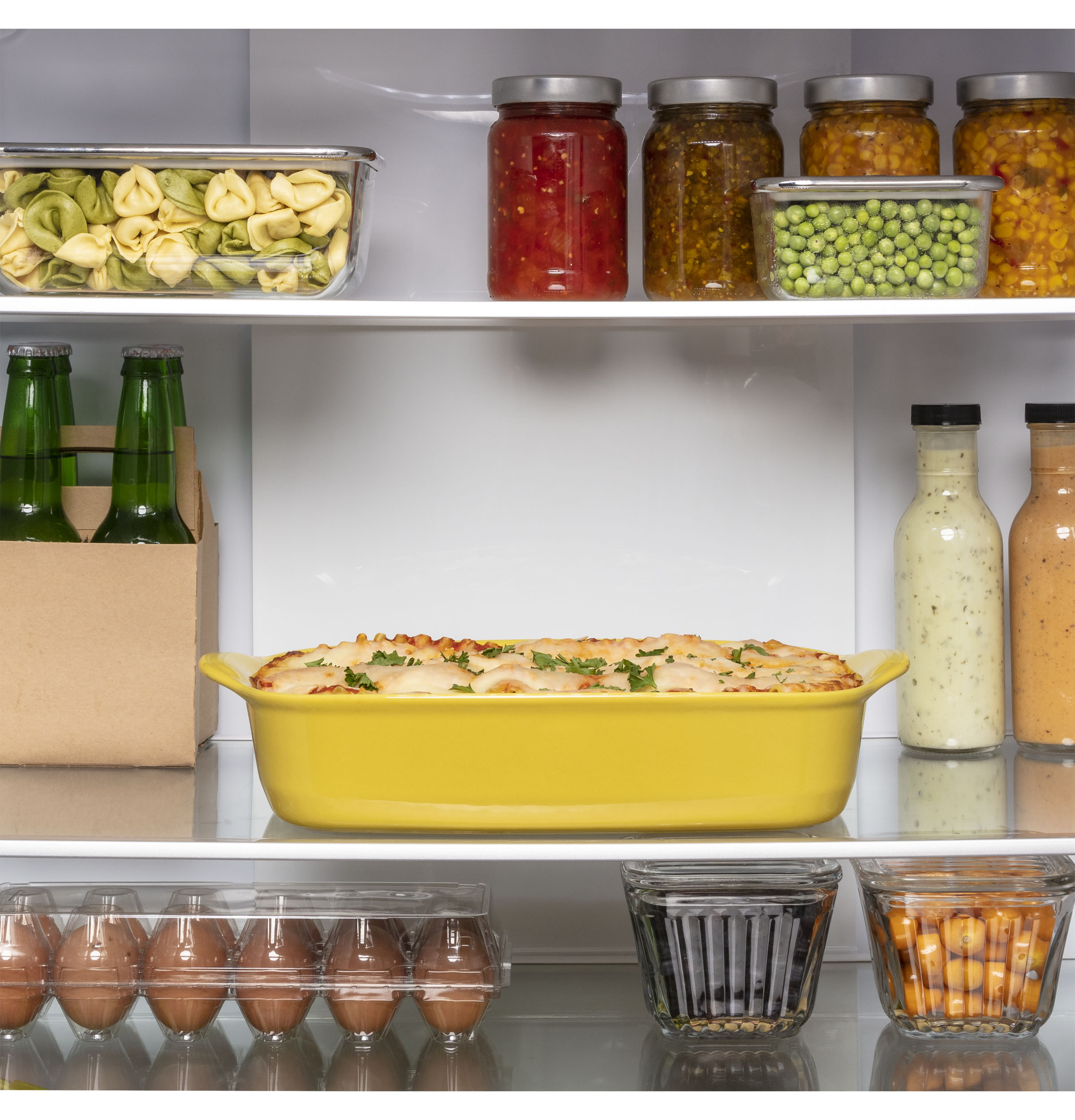 17.7 Cu. Ft. Counter-Depth Bottom-Freezer Refrigerator view 16