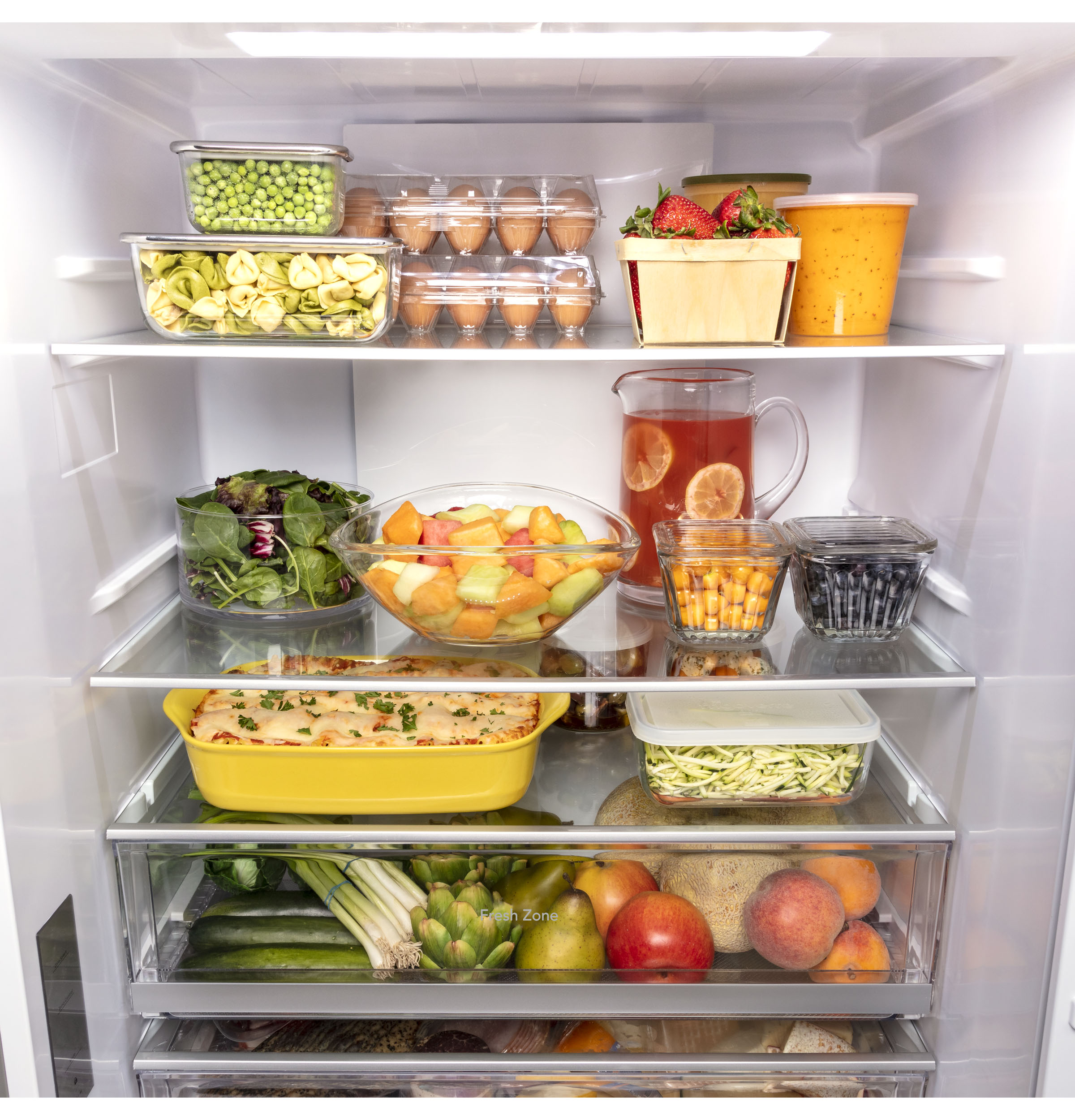 17.7 Cu. Ft. Counter-Depth Bottom-Freezer Refrigerator view 14