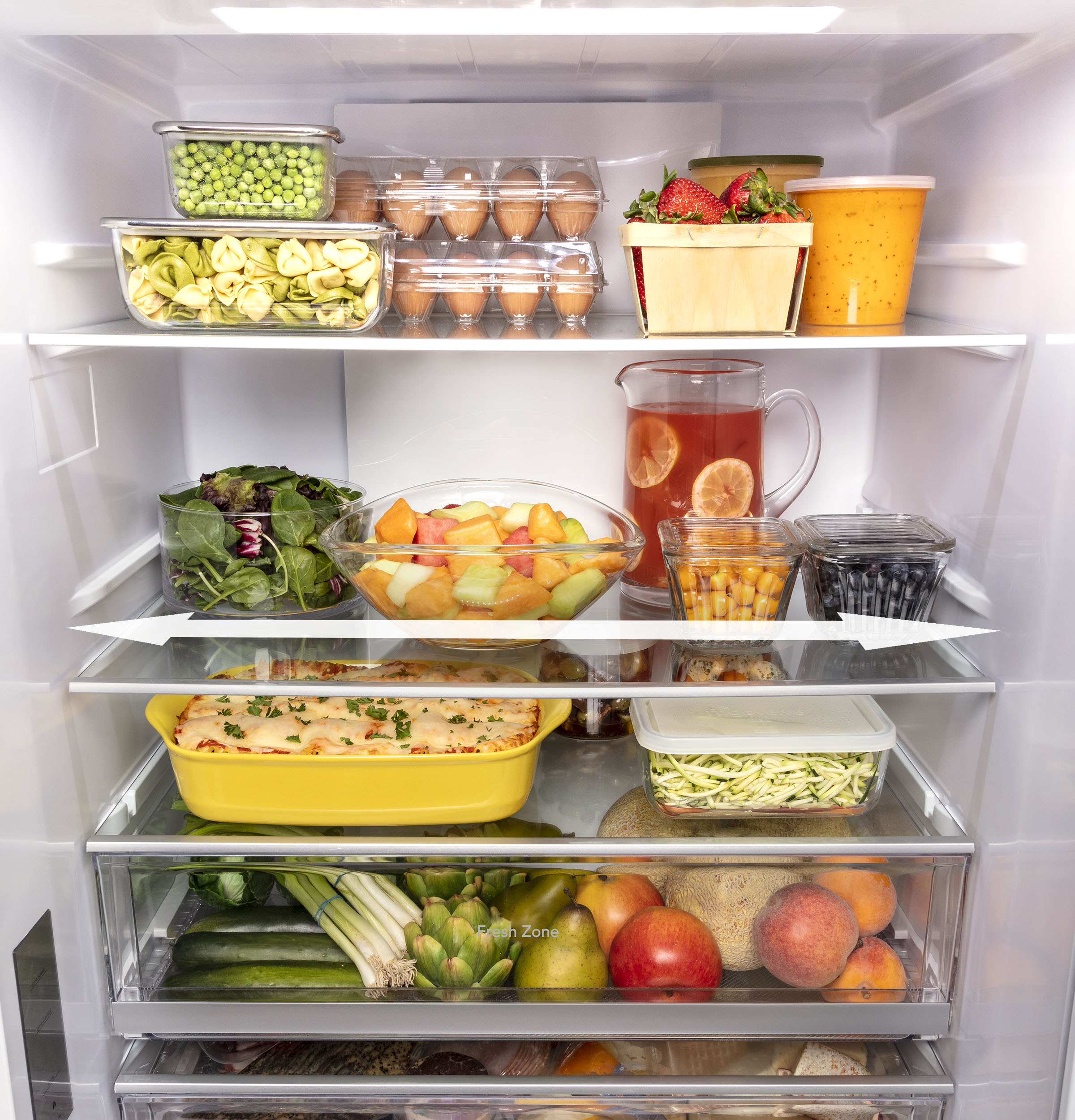 17.7 Cu. Ft. Counter-Depth Bottom-Freezer Refrigerator view 10