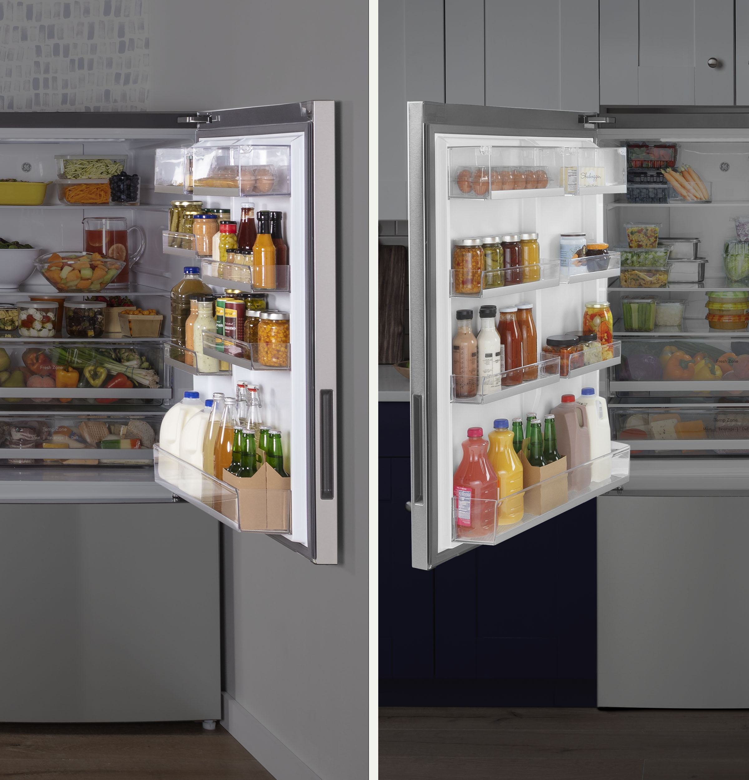 17.7 Cu. Ft. Counter-Depth Bottom-Freezer Refrigerator view 6