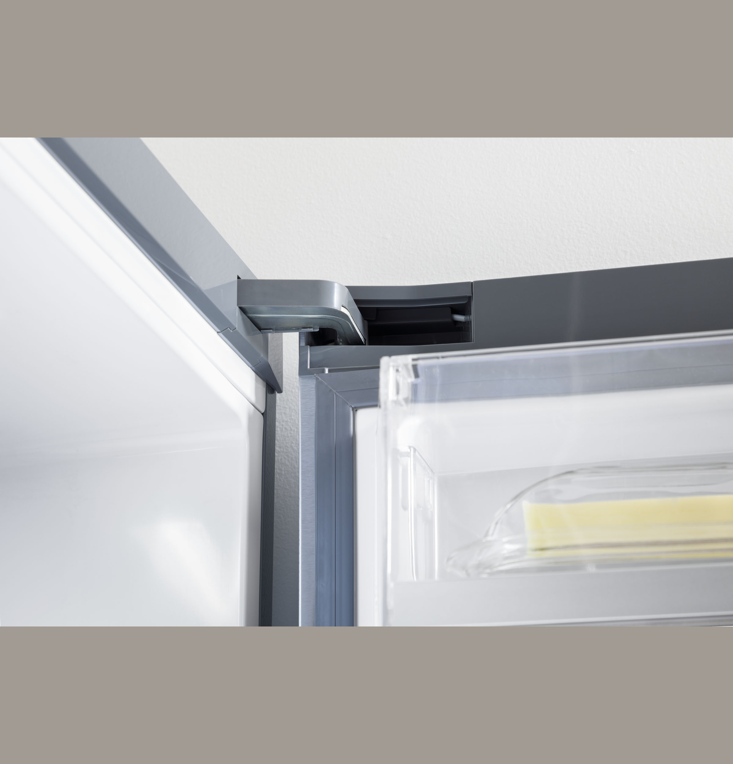 17.7 Cu. Ft. Counter-Depth Bottom-Freezer Refrigerator view 3