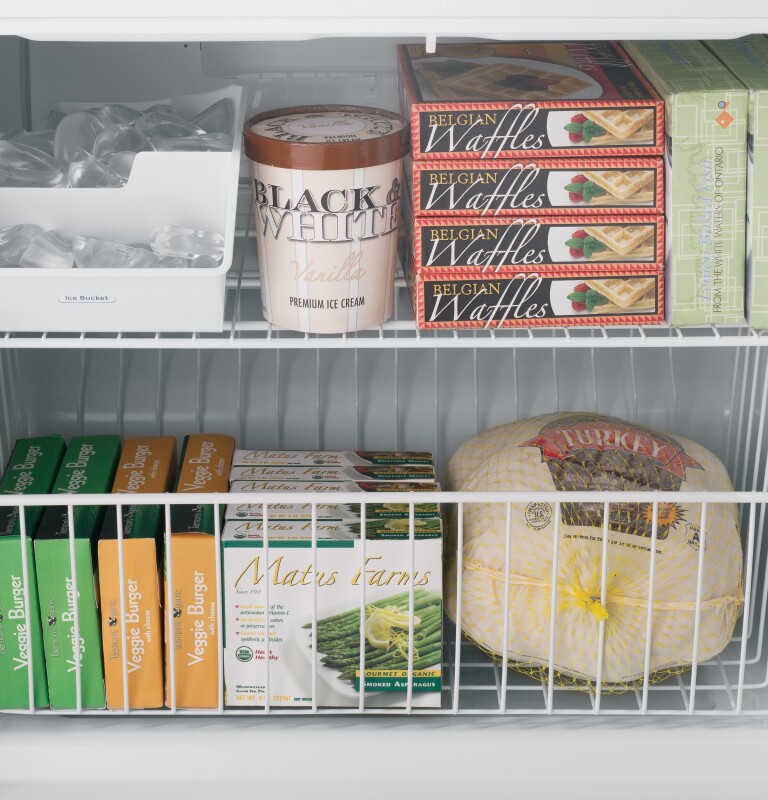 20.3 Cu. Ft. Bottom-Freezer Refrigerator GBE20ESESS, product image 7 of 10