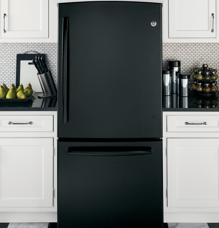 20.3 Cu. Ft. Bottom-Freezer Refrigerator GBE20ETEBB, product image 5 of 11