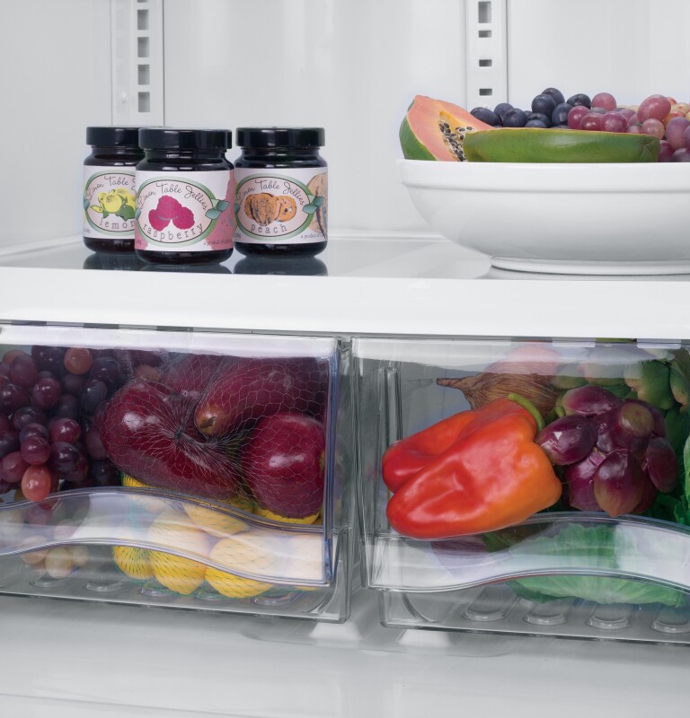 20.3 Cu. Ft. Bottom-Freezer Refrigerator GBE20ETEBB, product image 7 of 11