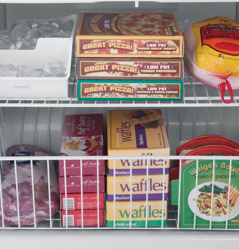 20.3 Cu. Ft. Bottom-Freezer Refrigerator GBE20ETEWW, product image 6 of 12