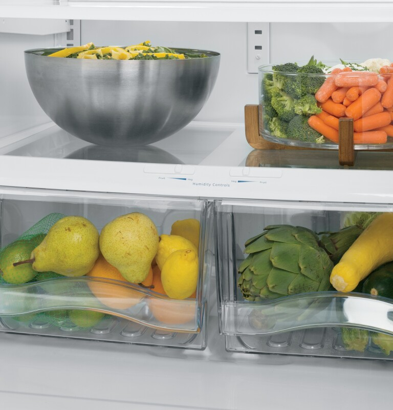 20.3 Cu. Ft. Bottom-Freezer Refrigerator GBE20ETEWW, product image 9 of 12