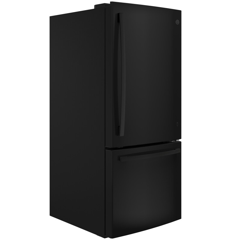 21.0 Cu. Ft. Bottom-Freezer Refrigerator GBE21DGKBB, product image 4 of 7