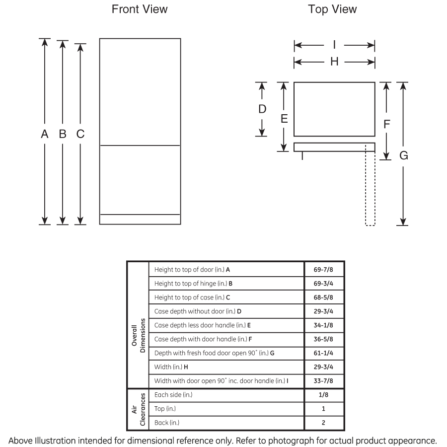 20.9 Cu. Ft. Bottom-Freezer Refrigerator view 7