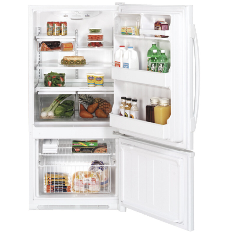 18.1 Cu. Ft. Bottom-Freezer Door Refrigerator GBS18HBPCC, product image 3 of 3