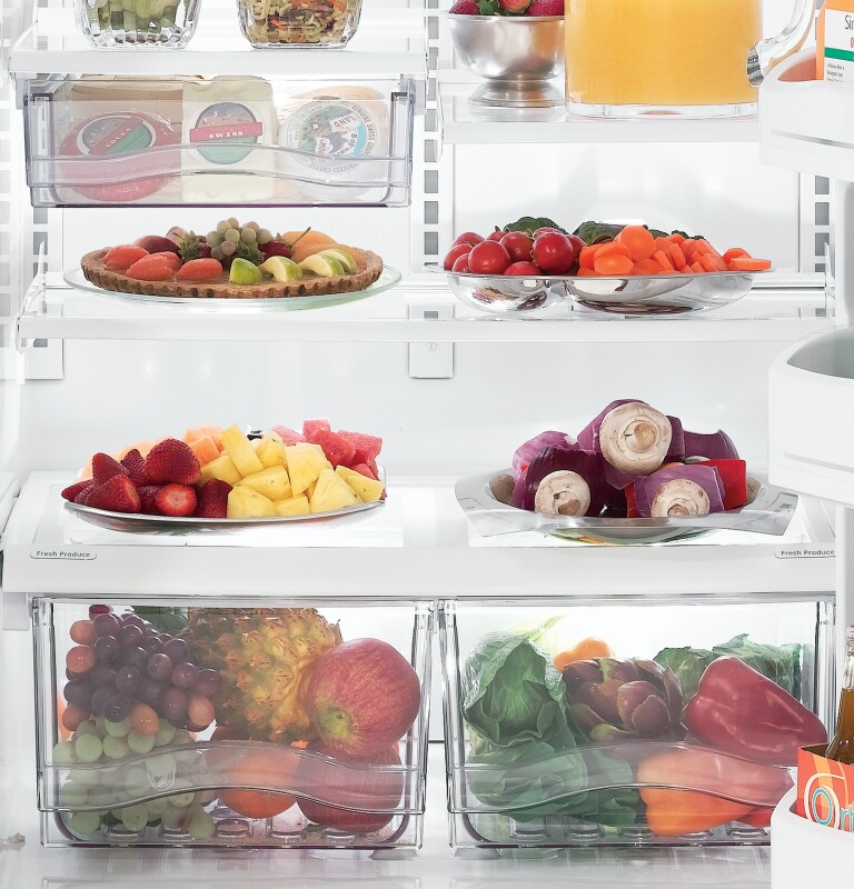 20.3 Cu. Ft. Bottom Freezer Refrigerator GBSC0HBXCC, product image 5 of 11