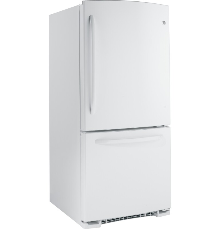 20.3 Cu. Ft. Bottom Freezer Refrigerator GBSC0HBXWW, product image 3 of 11