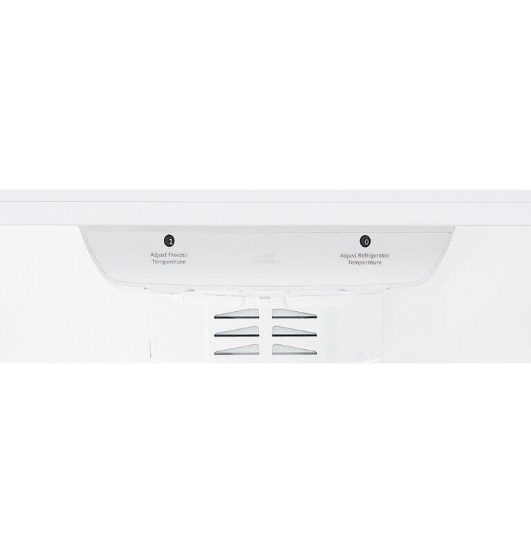 20.3 Cu. Ft. Bottom Freezer Refrigerator GBSC0HBXWW, product image 7 of 11