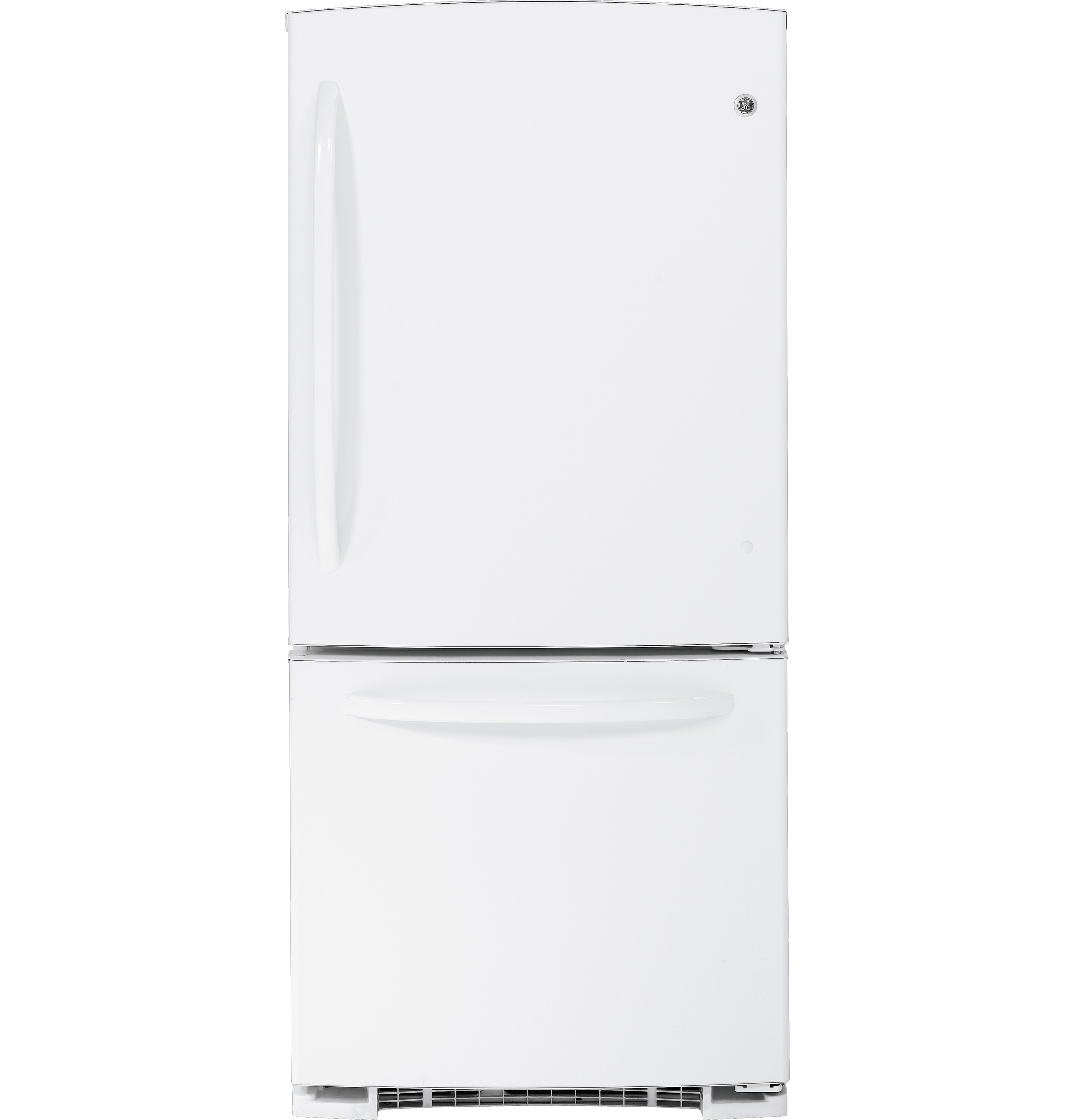 20.3 Cu. Ft. Bottom Freezer Refrigerator GBSC0HCXWW, product image 2 of 5