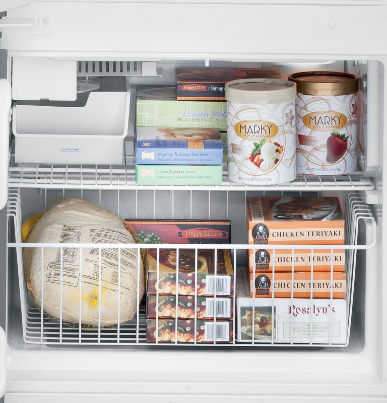 20.3 Cu. Ft. Bottom Freezer Refrigerator GBSL0HCXLLS, product image 3 of 12
