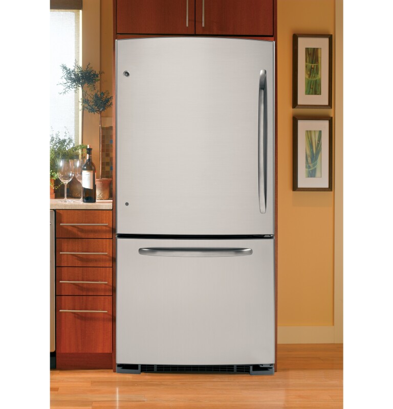 20.3 Cu. Ft. Bottom Freezer Refrigerator GBSL0HCXLLS, product image 10 of 12
