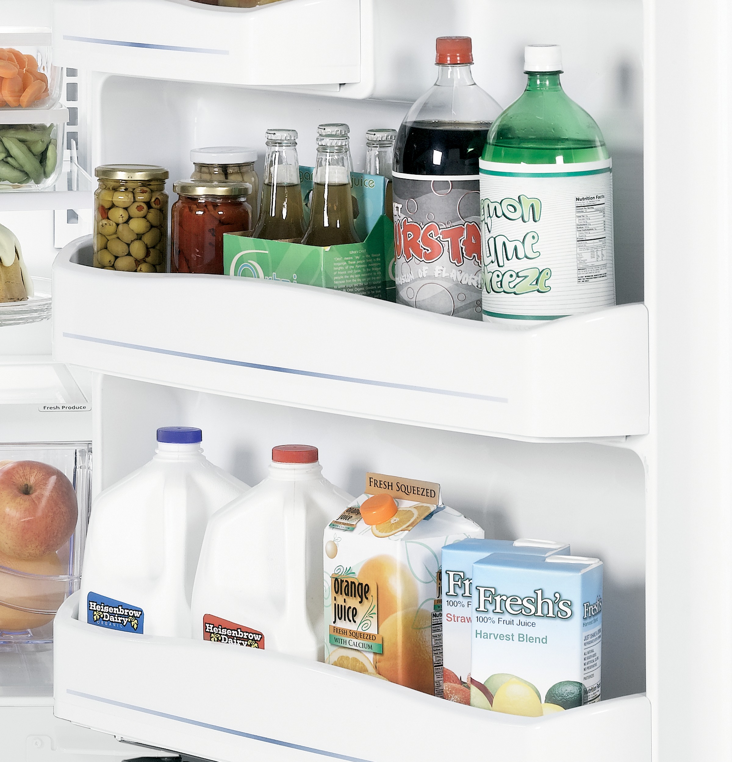 20.3 Cu. Ft. Bottom Freezer Refrigerator GBSL0HCXRLS, product image 5 of 11