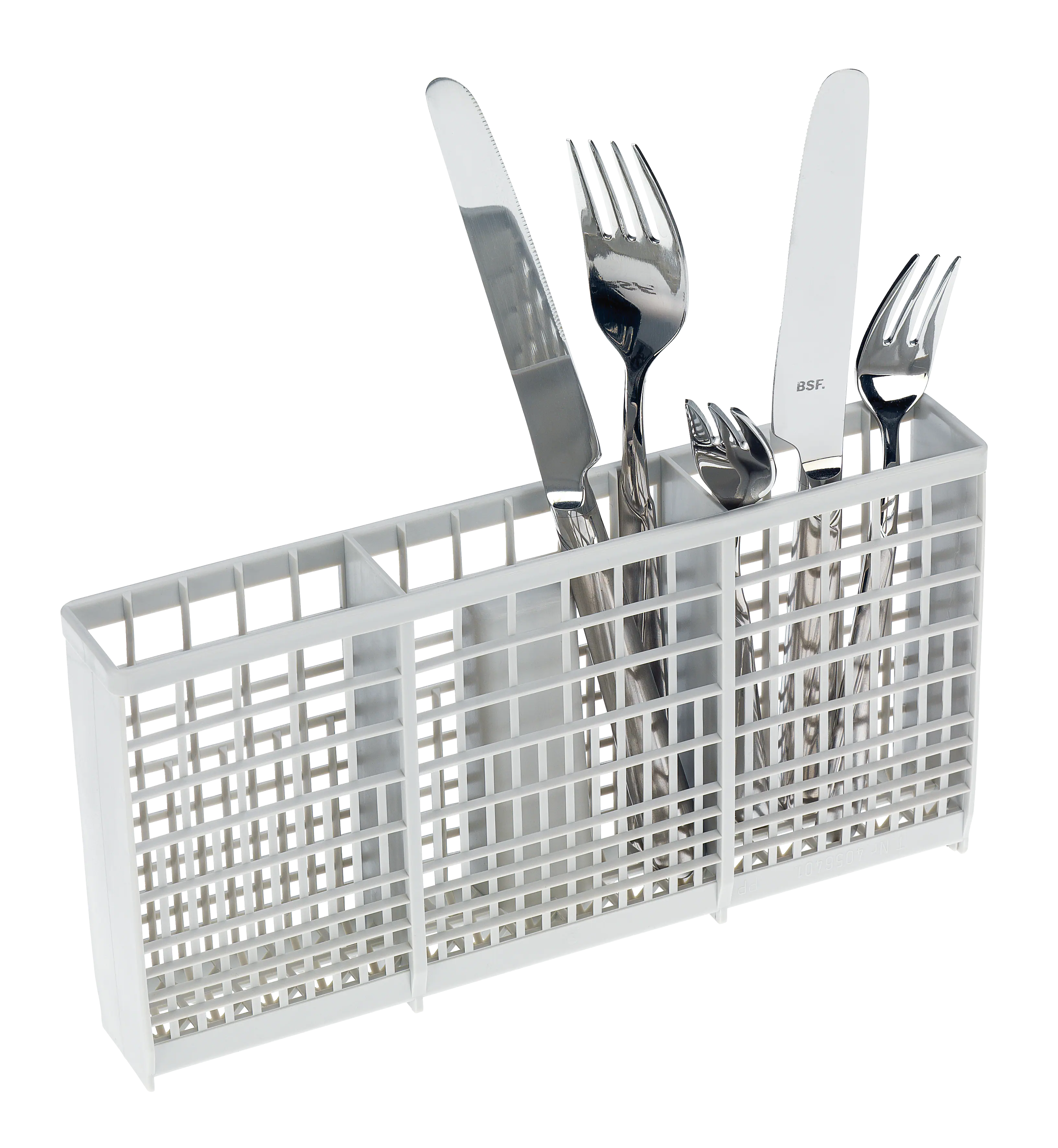 Cutlery basket for additional cutlery capacity in the bottom basket. GBU
