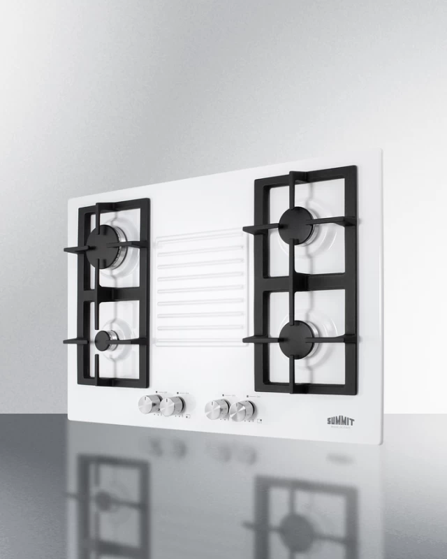 30" Wide 4-Burner Gas Cooktop GC431W