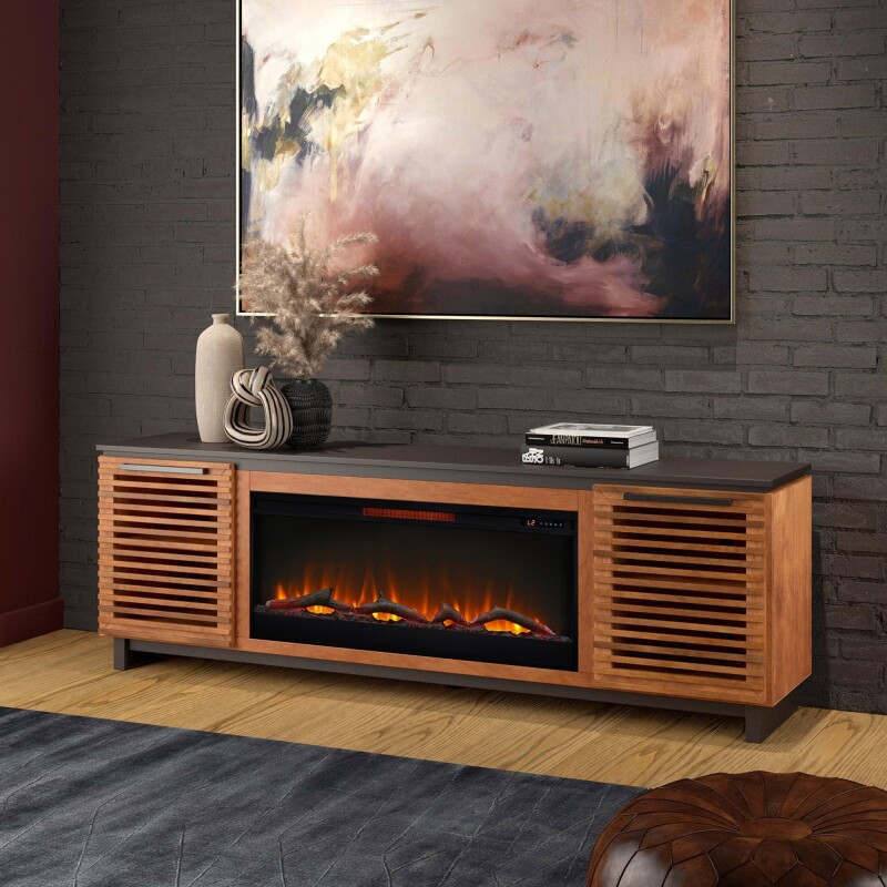 Graceland 86" Fireplace Console GC5410BNB