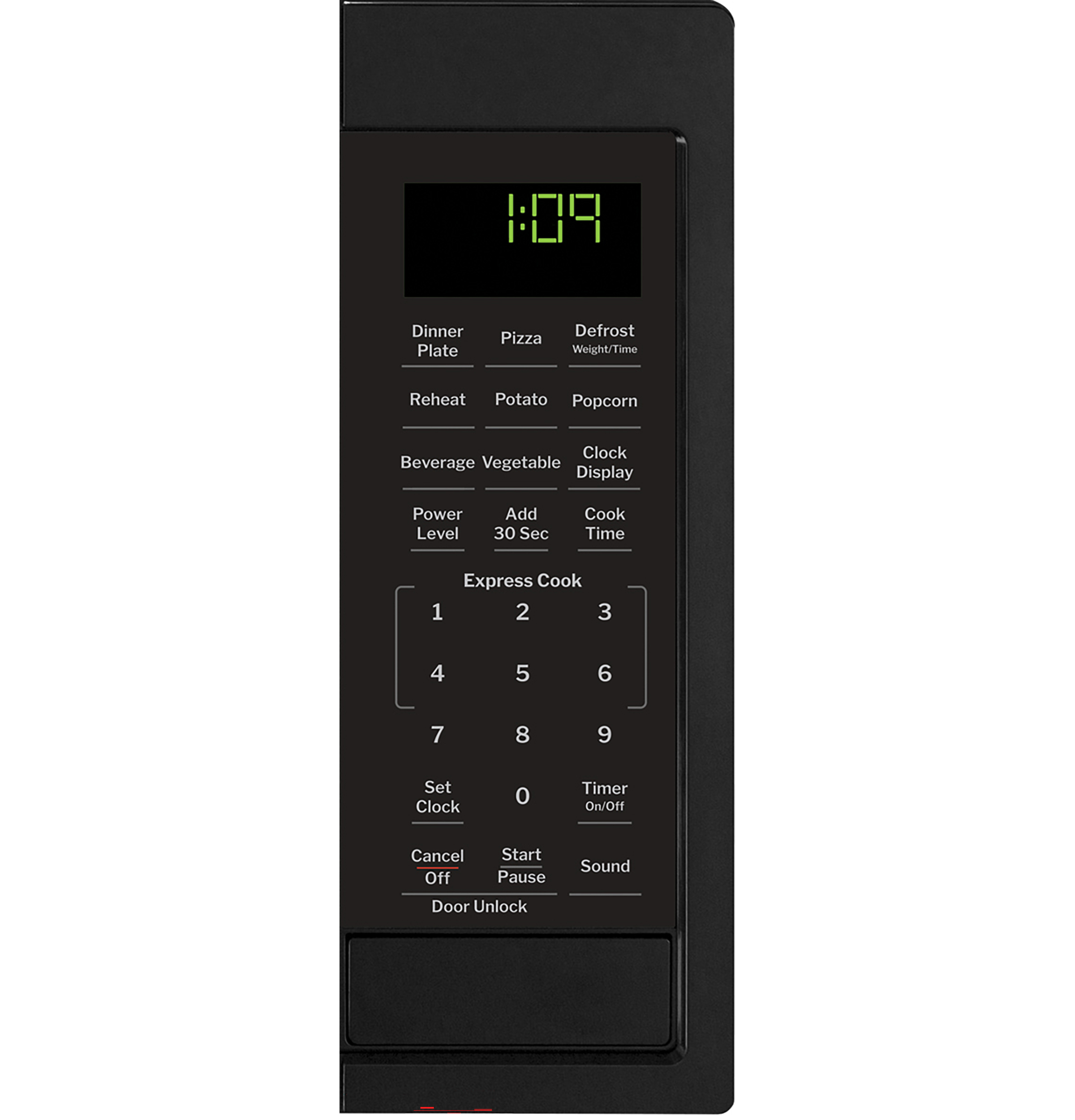 0.9 Cu. Ft. Capacity Built-In Microwave Oven GCBK09N1WBB