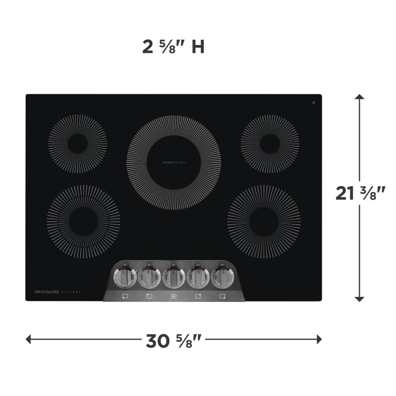 30" Electric Cooktop view 4