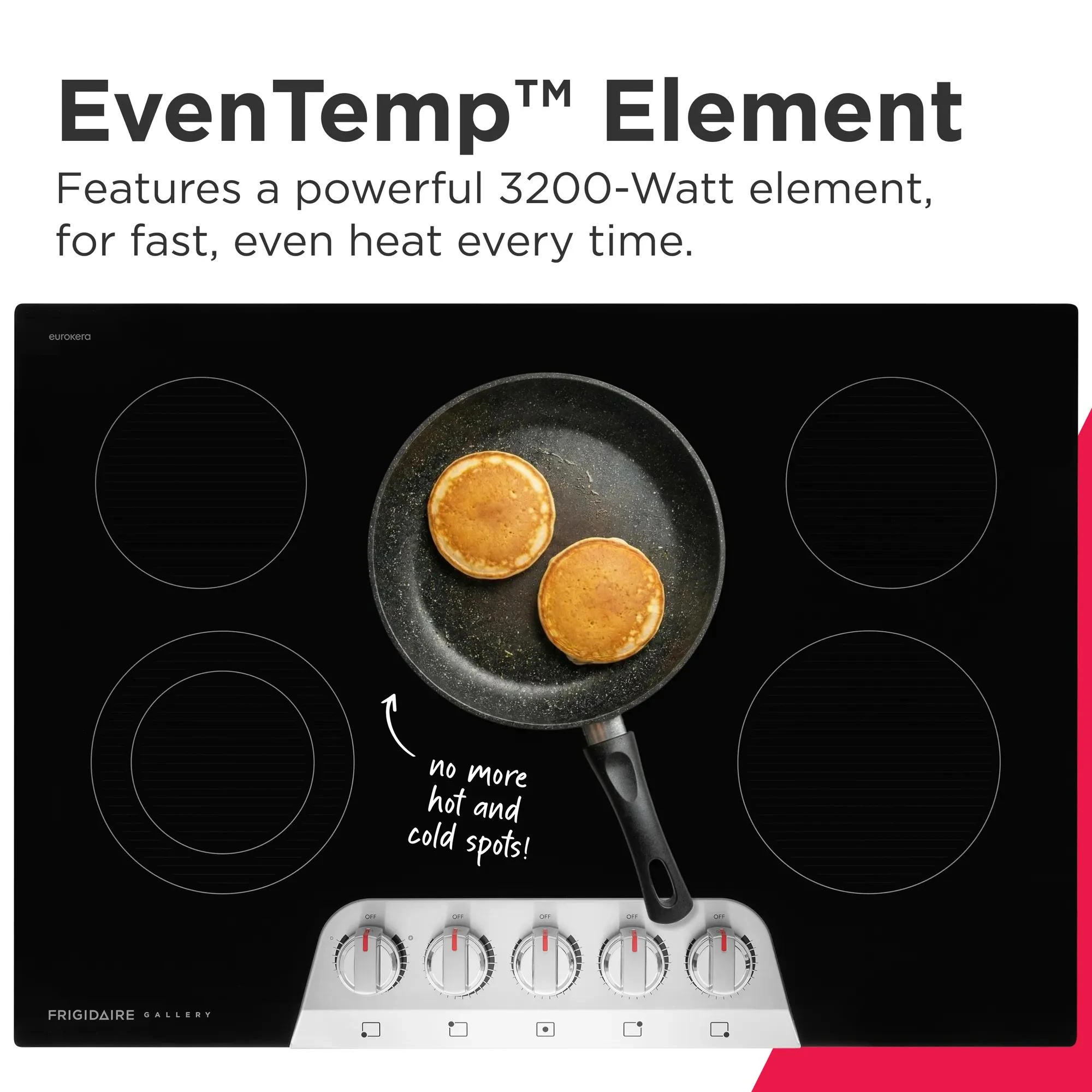 30" Electric Cooktop GCCE3070BD