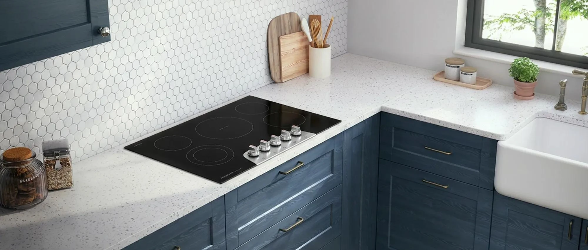 30" Electric Cooktop GCCE3070BS