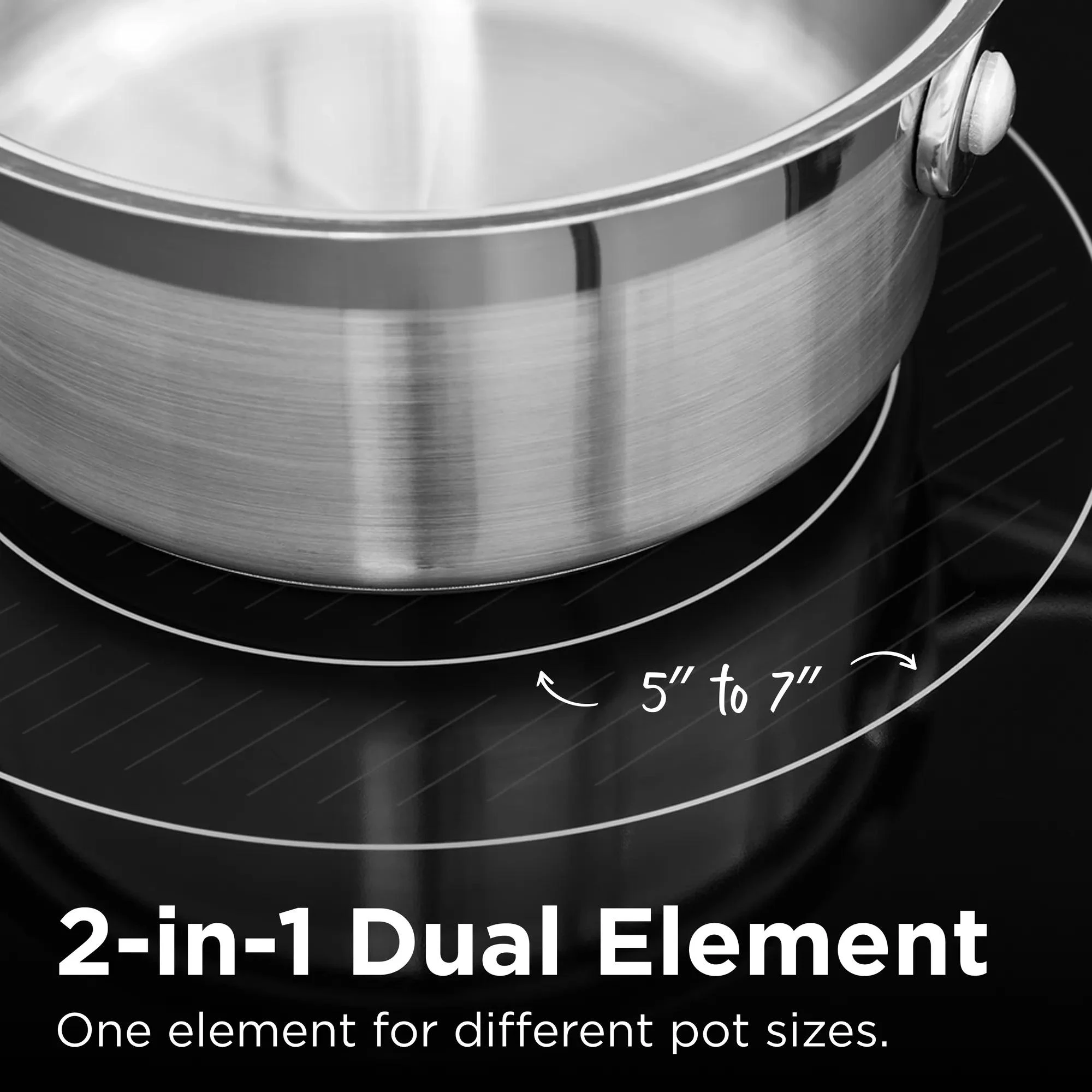 30" Electric Cooktop GCCE3070BS