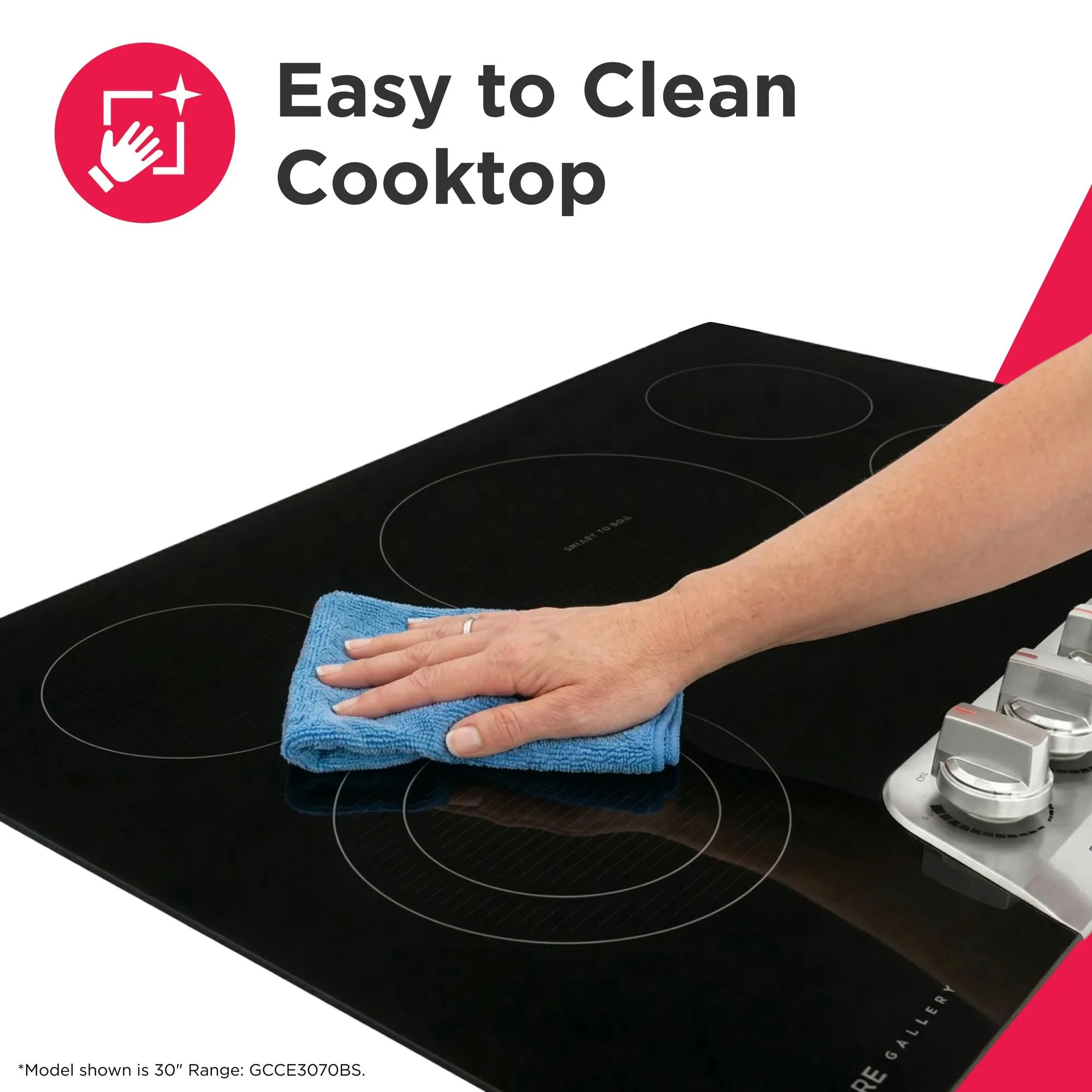 36" Electric Cooktop GCCE3670BS