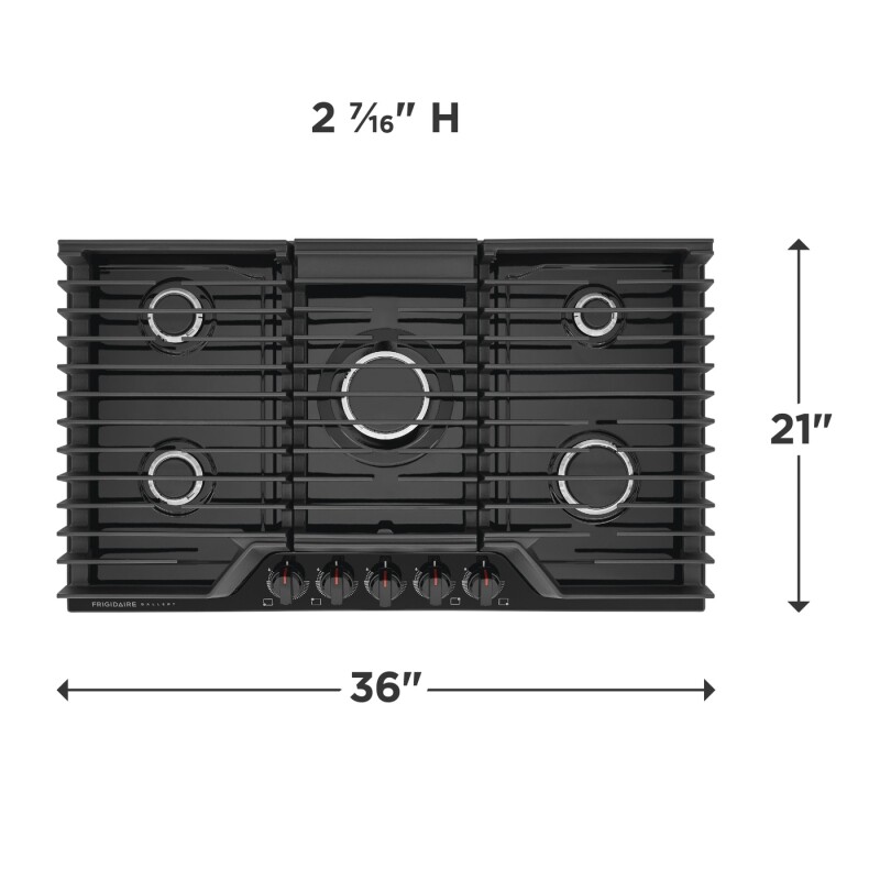 36" Gas Cooktop view 2
