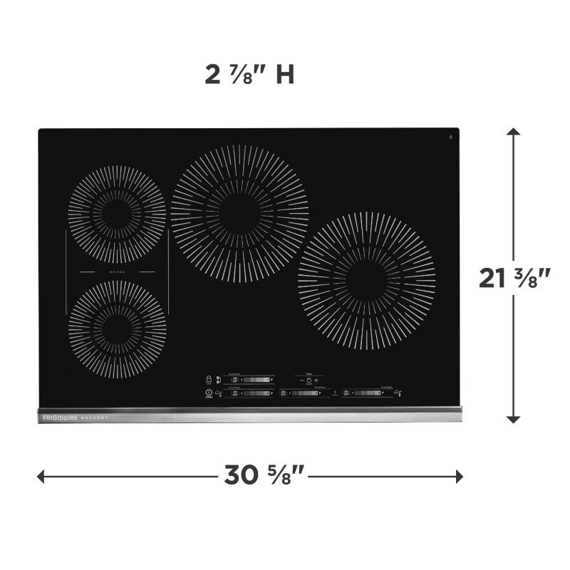 30" Induction Cooktop view 3
