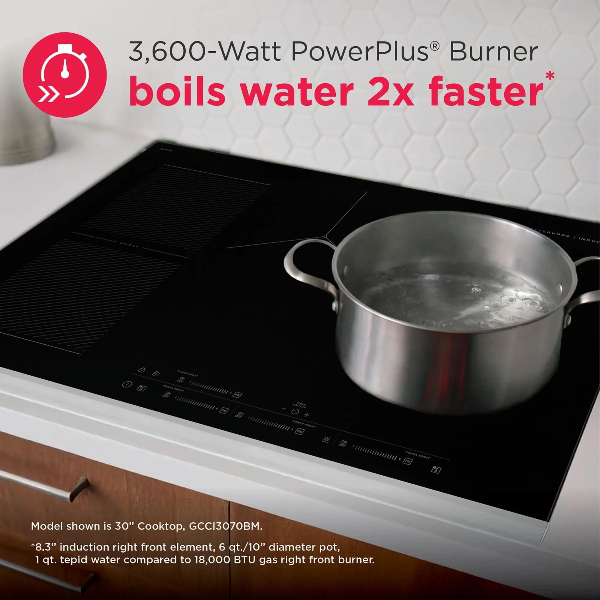 30" Induction Cooktop GCCI3070BM
