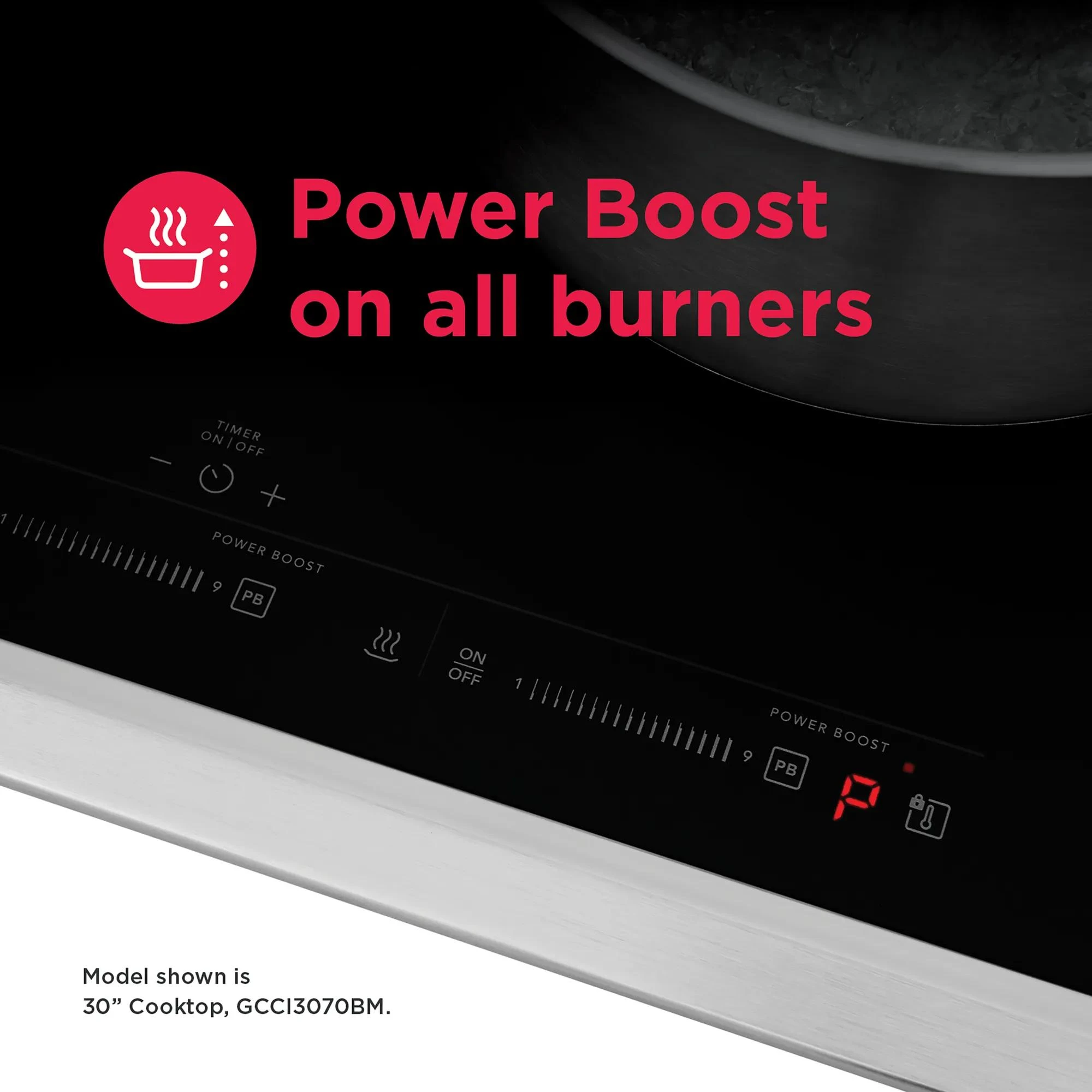 30" Induction Cooktop GCCI3070BM