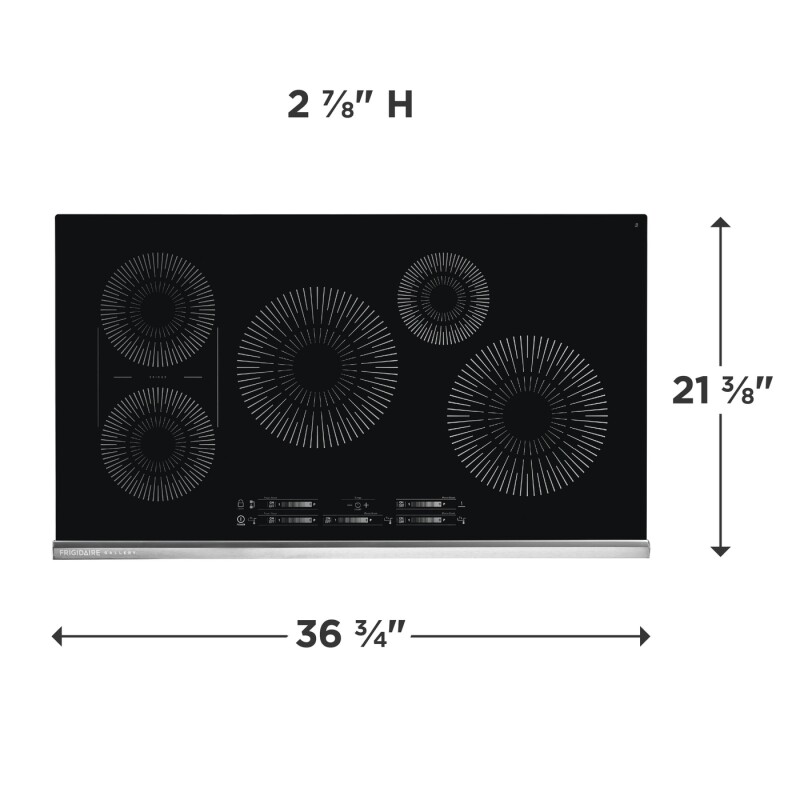 36" Induction Cooktop view 2