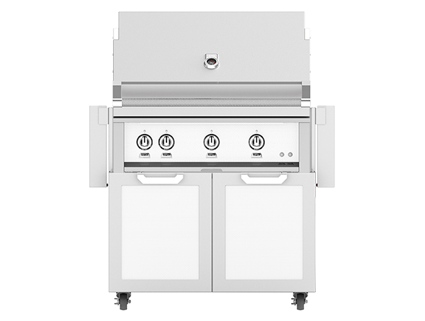 36" Outdoor Freestanding Grill on Double Door Cart GCD36LPWH