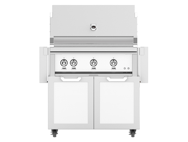 36" Outdoor Freestanding Grill on Double Door Cart GCD36LPWH