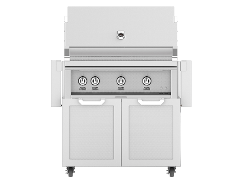 36" Outdoor Freestanding Grill on Double Door Cart GCD36NG