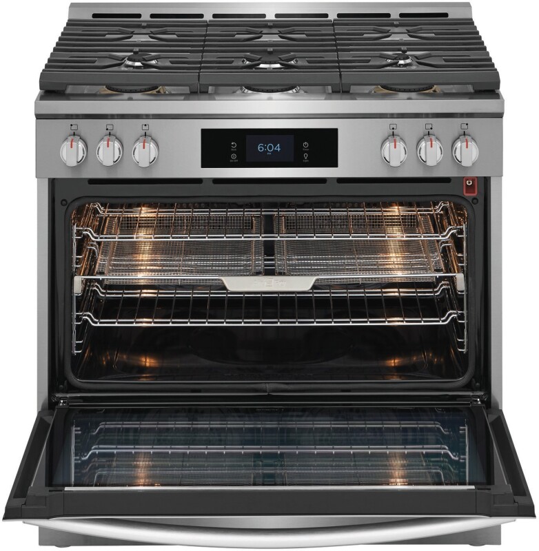 36" Dual-Fuel Range with Air Fry view 11