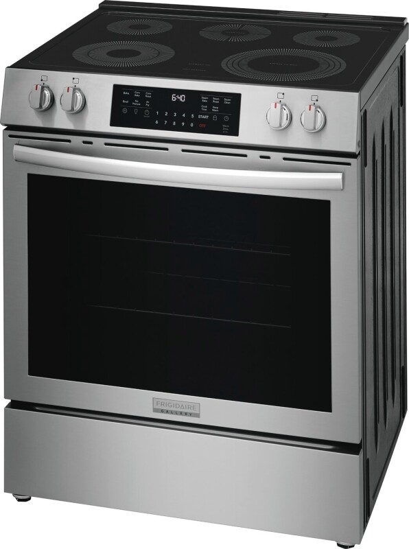 30" Front Control Electric Range with Total Convection view 7