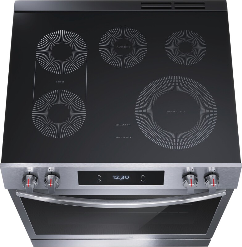 30” Electric Range with 15+ Ways to Cook, Includes Free Air Fry Tray GCFE3060BFA1