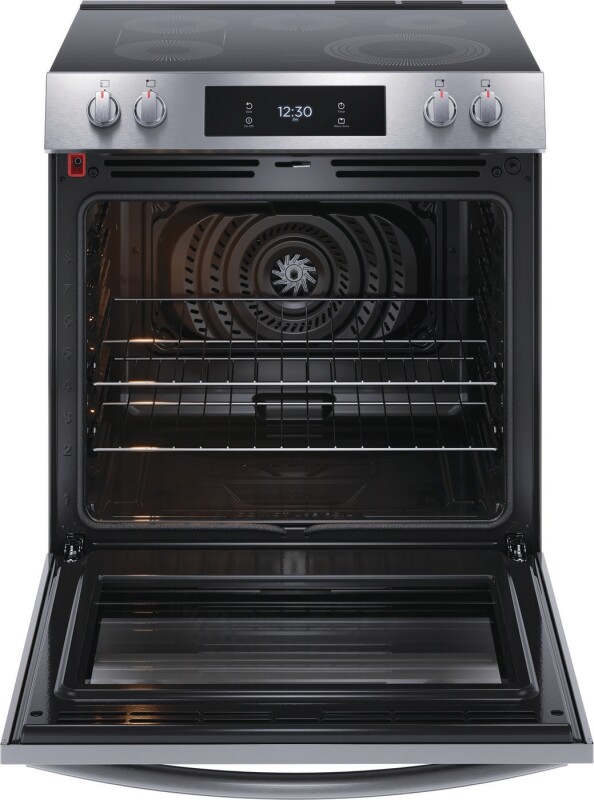 30” Electric Range with 15+ Ways to Cook, Includes Free Air Fry Tray GCFE3060BFA1