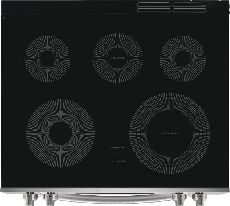 30" Front Control Electric Range with Stone-Baked Pizza view 5