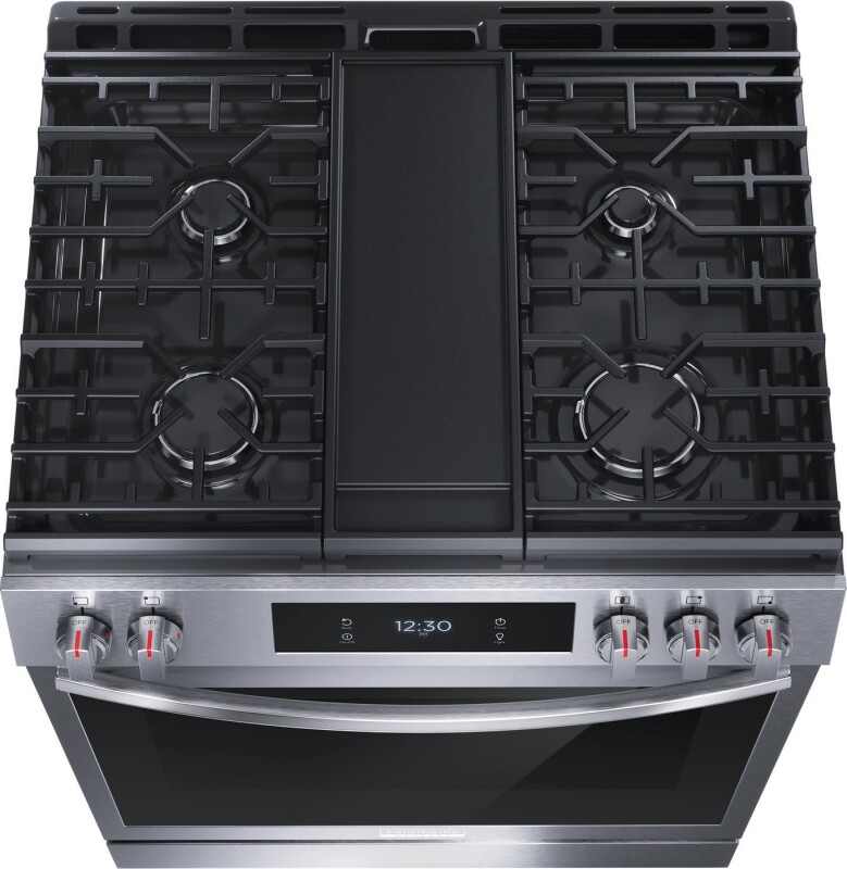 30” Gas Range with 15+ Ways to Cook, Includes Free Air Fry Tray GCFG3060BFA1